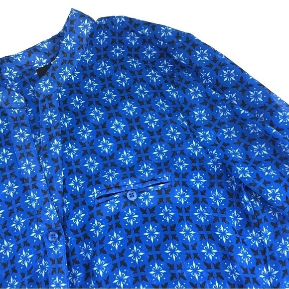 KUT from the Kloth Blue Diamond Jasmine Blouse - Picture 9 of 11